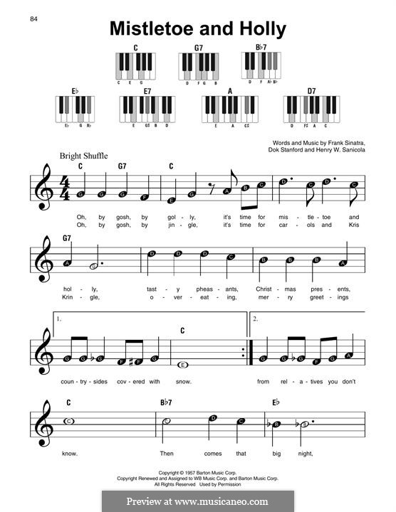 Piano version: Big notes by Dok Stanford, Henry W. Sanicola