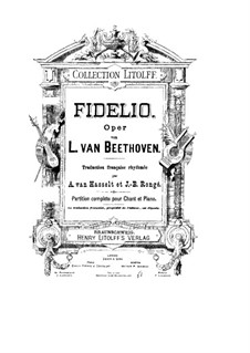 Complete Opera: Partitura de piano com partes de vocal by Ludwig van Beethoven