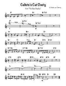 Calisto's Cat Dusty (album: The Blue Shadow): Calisto's Cat Dusty (album: The Blue Shadow) by Herbie van Tetering
