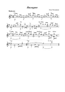 Пасмурно, Op.10а: Пасмурно by Oleg Kopenkov