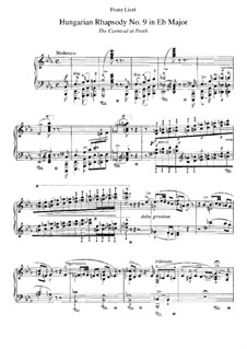 No.9 in E Flat Major, S.244: Para Piano by Franz Liszt