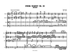 String Quartet No.28 (Mystic): String Quartet No.28 (Mystic) by Jordan Grigg