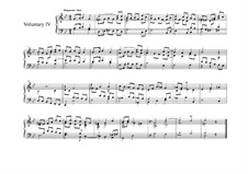 Six Voluntaries for Organ (or Harpsichord): Voluntary No.4 by John Beckwith