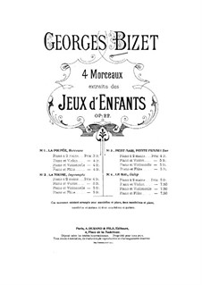 No.3 La poupée: para violino by Georges Bizet