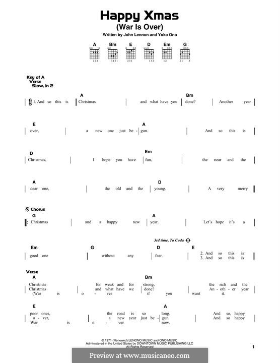 Guitar version: para um único musico (Editado por H. Bulow) by John Lennon, Yoko Ono