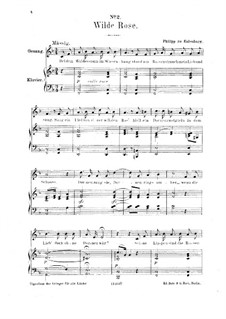 Wilde Rose: Wilde Rose by Philipp zu Eulenburg