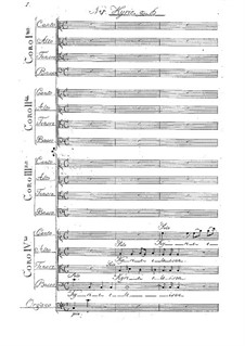 Missa à sedici voci in Quattro Cori: Kyrie by Karl Friedrich Christian Fasch
