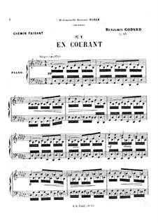 Chemin faisant, Op.53: No.5 En courant by Benjamin Godard