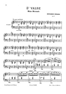 Waltz No.3 in E Flat Major, Op.71: Waltz No.3 in E Flat Major by Benjamin Godard