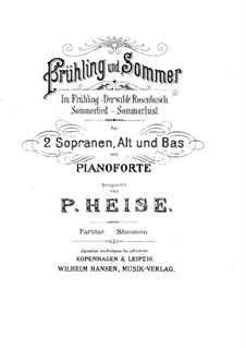 Foraar og Sommer: German version by Peter Heise