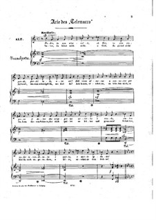 Telemaco, Wq.34: Se per entro by Christoph Willibald Gluck