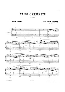 Waltz-Impromptu, Op.101 No.7: Waltz-Impromptu by Benjamin Godard