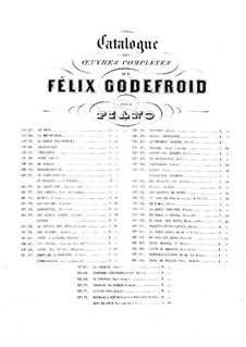 Plaintes d'une captive, Op.60: Plaintes d'une captive by Felix Godefroid