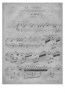 La Tapada, Op.171: Para Piano by Henri Herz