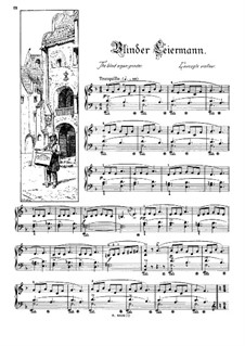 Musikalisches Bilderbuch, Op.41: The Blind Organ Grinder (L'aveugle vielleur) by Alexis Hollaender