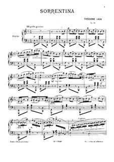 Sorrentina, Op.96: Sorrentina by Theodore Lack