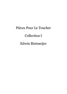 Pièces Pour La Toucher. Collection 1: Pièces Pour La Toucher. Collection 1 by Edwin Rietmeijer