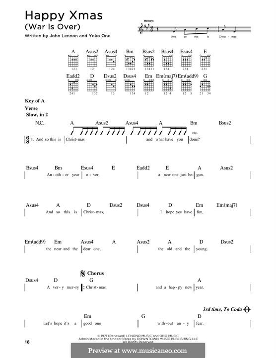 Guitar version: para um único musico (Editado por H. Bulow) by John Lennon, Yoko Ono