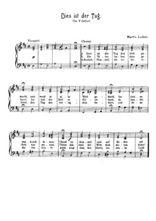 Dies ist der Tag: Dies ist der Tag by Martin Luther