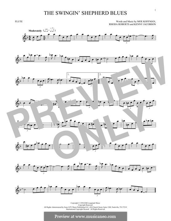 Swingin' Shepherd Blues: para flauta by Moe Koffman