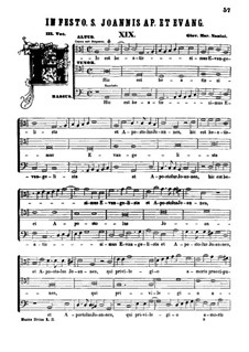 Hic est beatissimus Evangelista: Hic est beatissimus Evangelista by Giovanni Maria Nanino