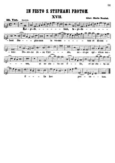 Lapidabant Stephanum invocantem: parte soprano by Giovanni Maria Nanino