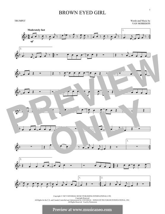 Instrumental version: para trompeta by Van Morrison
