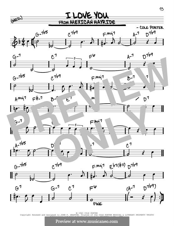 I Love You: Para Guitarra by Cole Porter