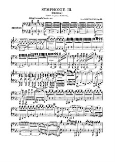 Complete set: versão para piano de quatro mãos by Ludwig van Beethoven