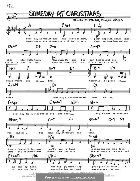 Someday at Christmas: Para Guitarra by Bryan Wells