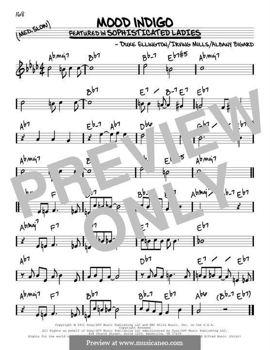 Mood Indigo: Para Guitarra by Irving Mills, Albany Bigard, Duke Ellington
