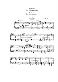 Moon Pictures for Piano Four Hands, Op.21: Moon Pictures for Piano Four Hands by Edward MacDowell