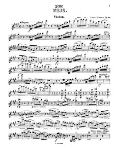 Piano Trio No.2 in A Major, Op.23: Piano Trio in A Major by Louis Diémer