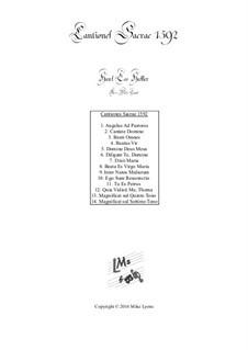 Cantiones Sacrae: para quarteto de bronze by Hans Leo Hassler
