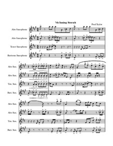 7th Inning Stretch, Op.3 No.1: 7th Inning Stretch by Harry von Tilzer