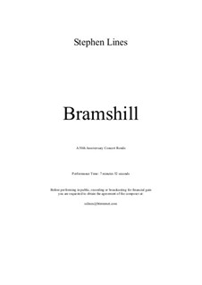Bramshill Concert Rondo: Bramshill Concert Rondo by Stephen Lines