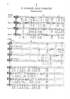 Tree Motets for Eight-Voice Double Choir: Tree Motets for Eight-Voice Double Choir by Giovanni Gabrieli