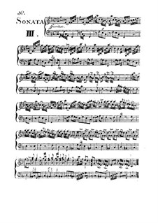 Sonatas for Violin and Basso Continuo, Op.1 No.3, 4, 6: Sonatas for Violin and Basso Continuo by Francesco Guerini