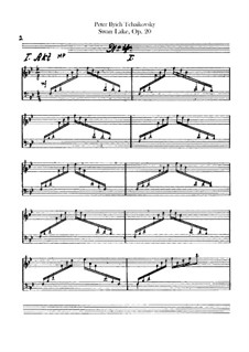 Complete Ballet: parte harpa by Pyotr Tchaikovsky