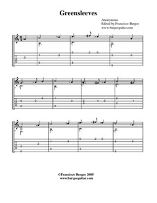 One instrument version: para guitarras com guia by folklore