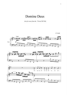 Gloria, RV 589: Domine Deus by Antonio Vivaldi