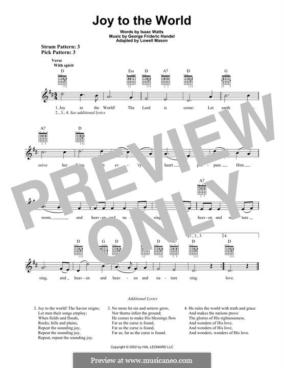 Instrumental version: Para guitarra com guia by Georg Friedrich Händel