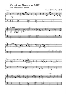Variation - December 2017: Variation - December 2017 by Helen Walker