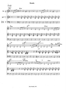 Klezmer-Rondo für Orgel: Klezmer-Rondo für Orgel by Marc Neufeld