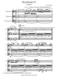 Divertimento No.3 'Londrina': Divertimento No.3 'Londrina' by Luca Luciano