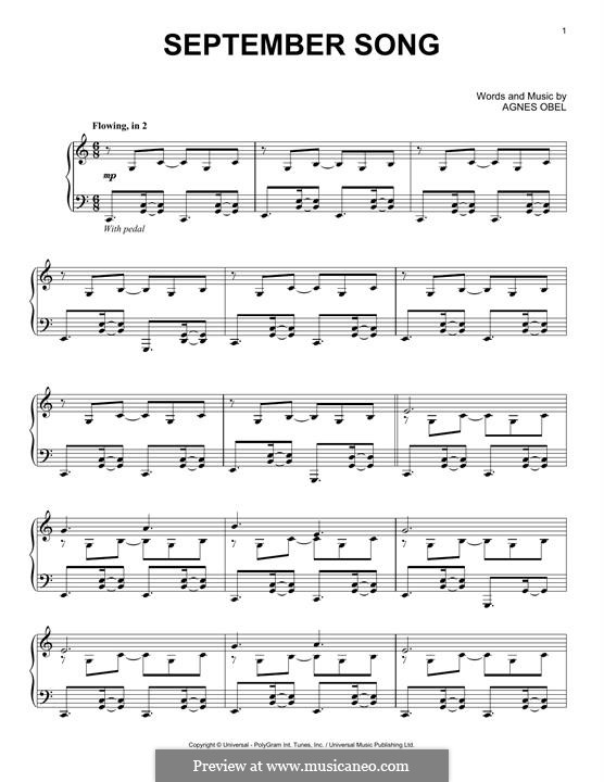 Песня september перевод. Песня септембер слова. Agnes obel september song ноты. September песня. Песня september перевод.