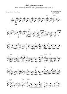 Movement I: Para Guitarra by Ludwig van Beethoven