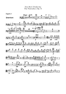 Complete Ballet: parte fagotes by Pyotr Tchaikovsky