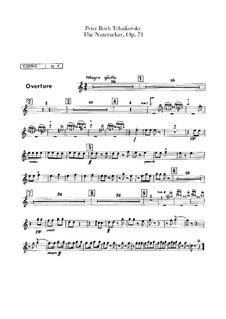 Complete Ballet: trompa parte I-II by Pyotr Tchaikovsky