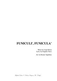 Funiculi, Funicula: For SATB choir by Luigi Denza